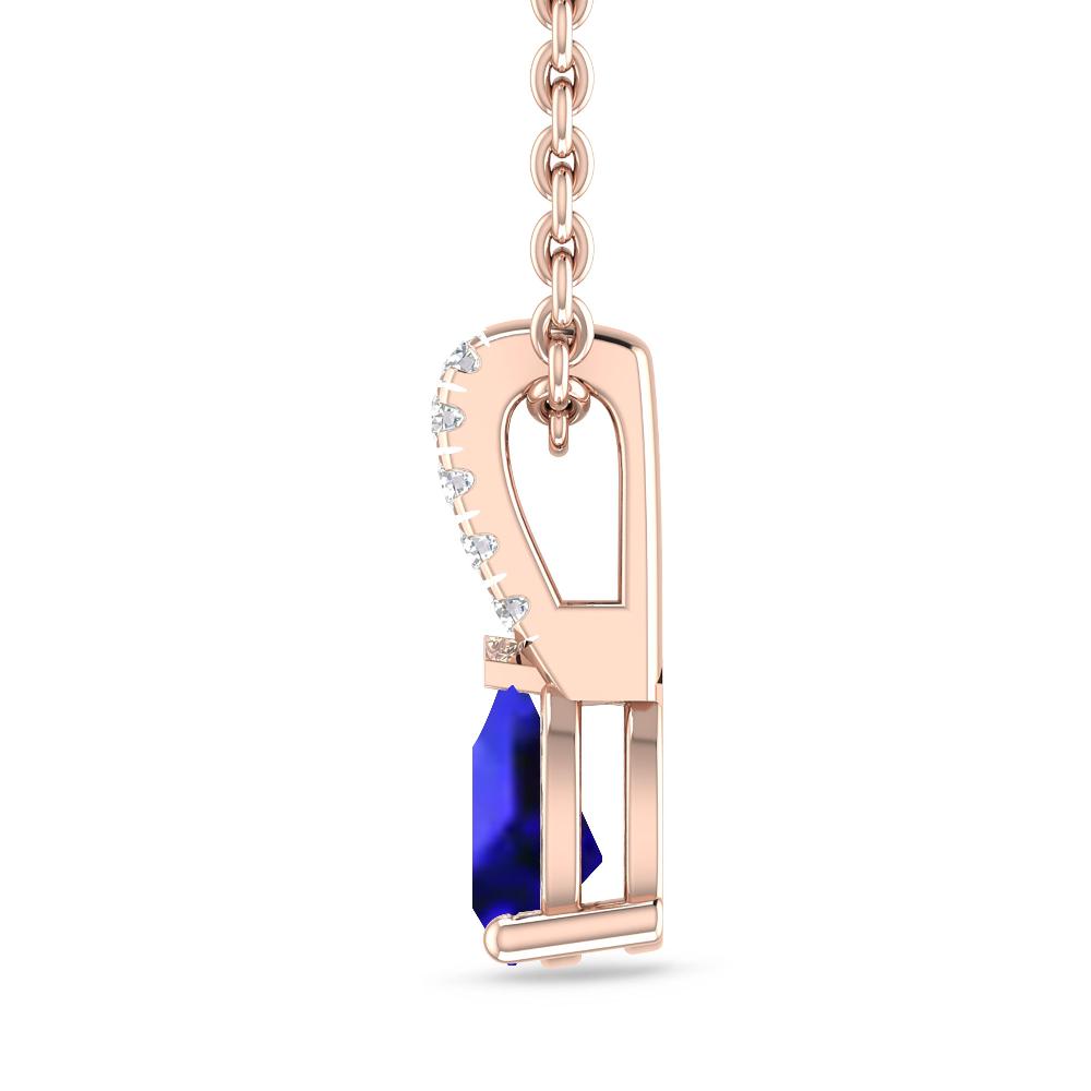 Rose Gold - Tanzanite