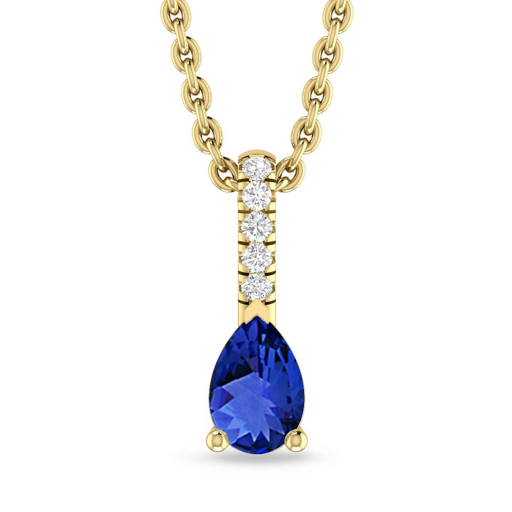 Yellow Gold - Tanzanite