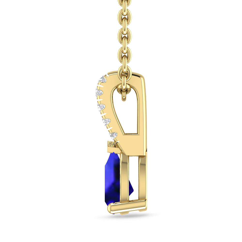 Yellow Gold - Tanzanite