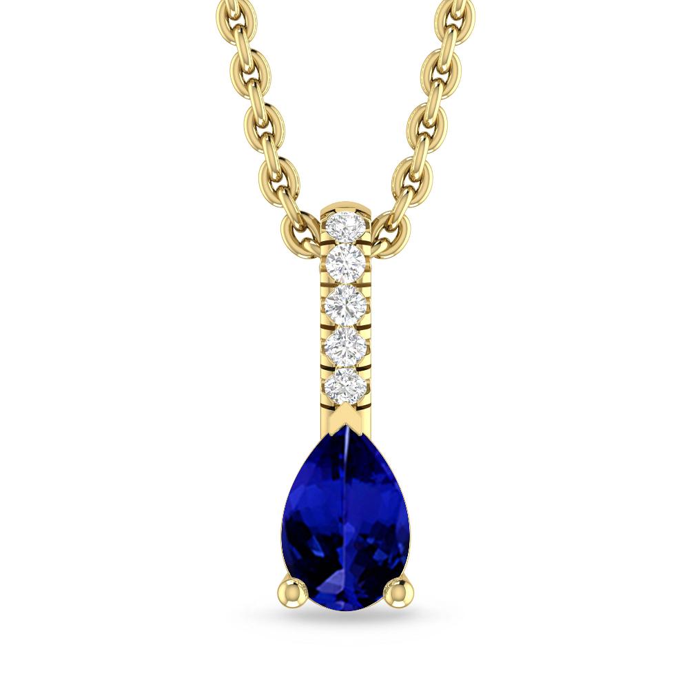 Yellow Gold - Tanzanite