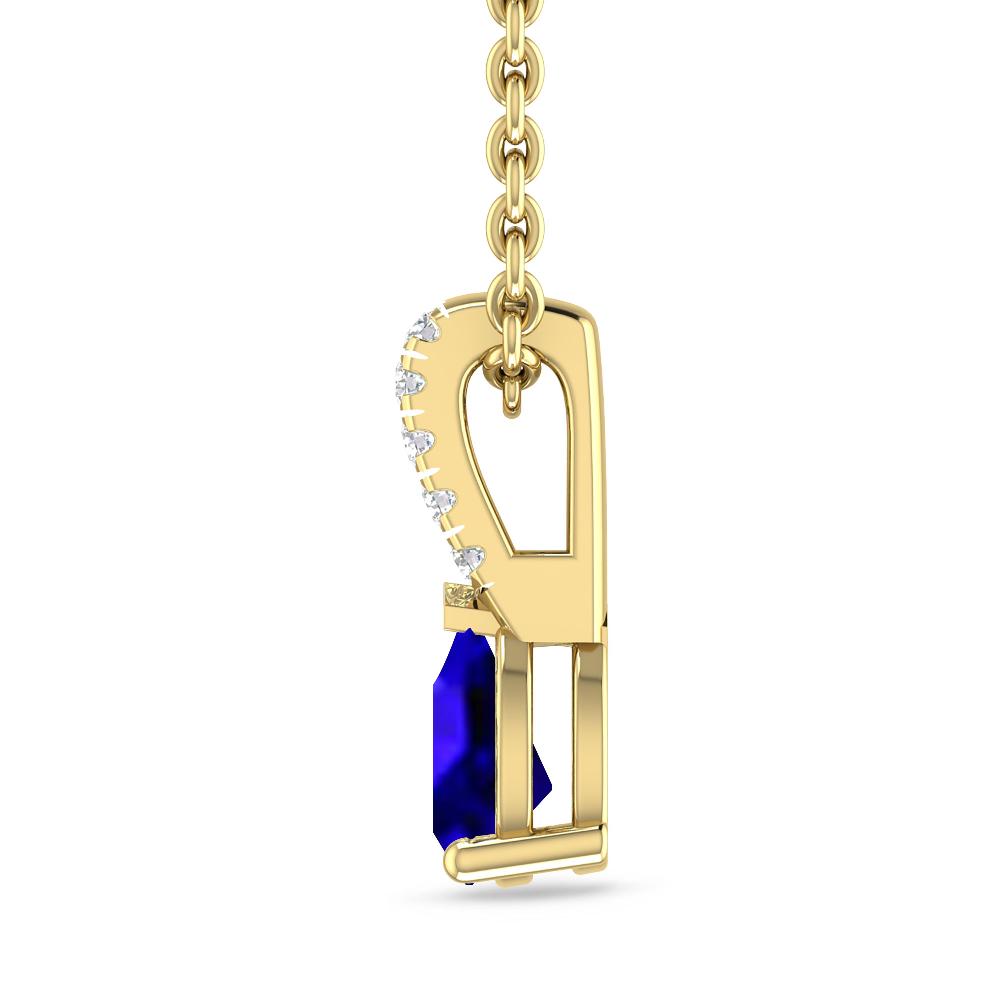 Yellow Gold - Tanzanite