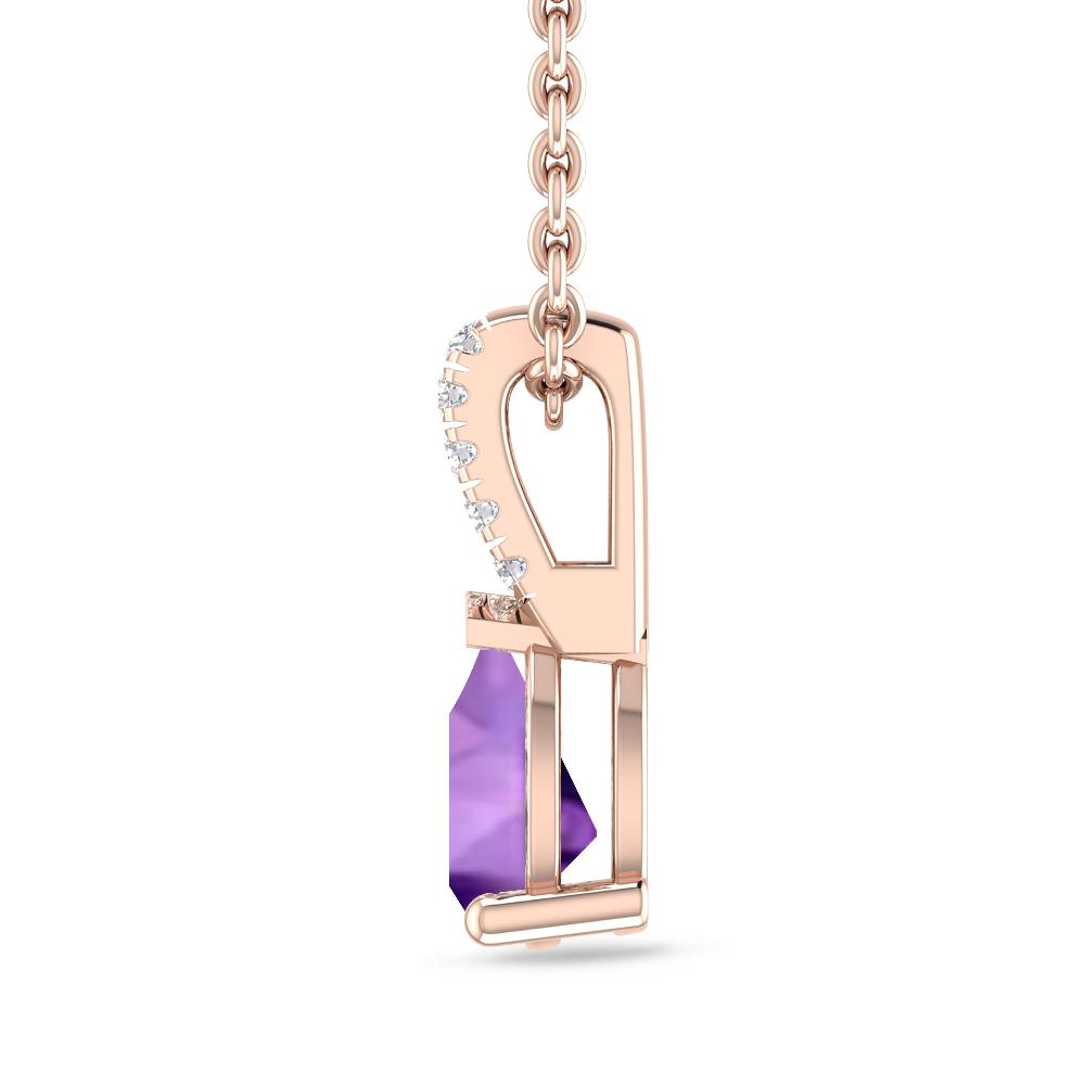 Rose Gold - Amethyst