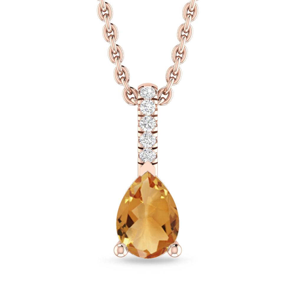 Rose Gold - Citrine