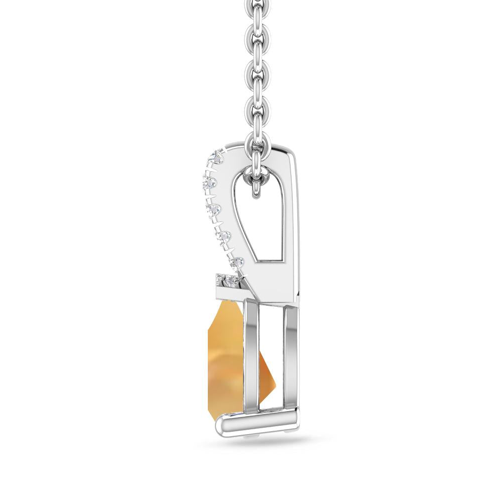 White Gold - Citrine