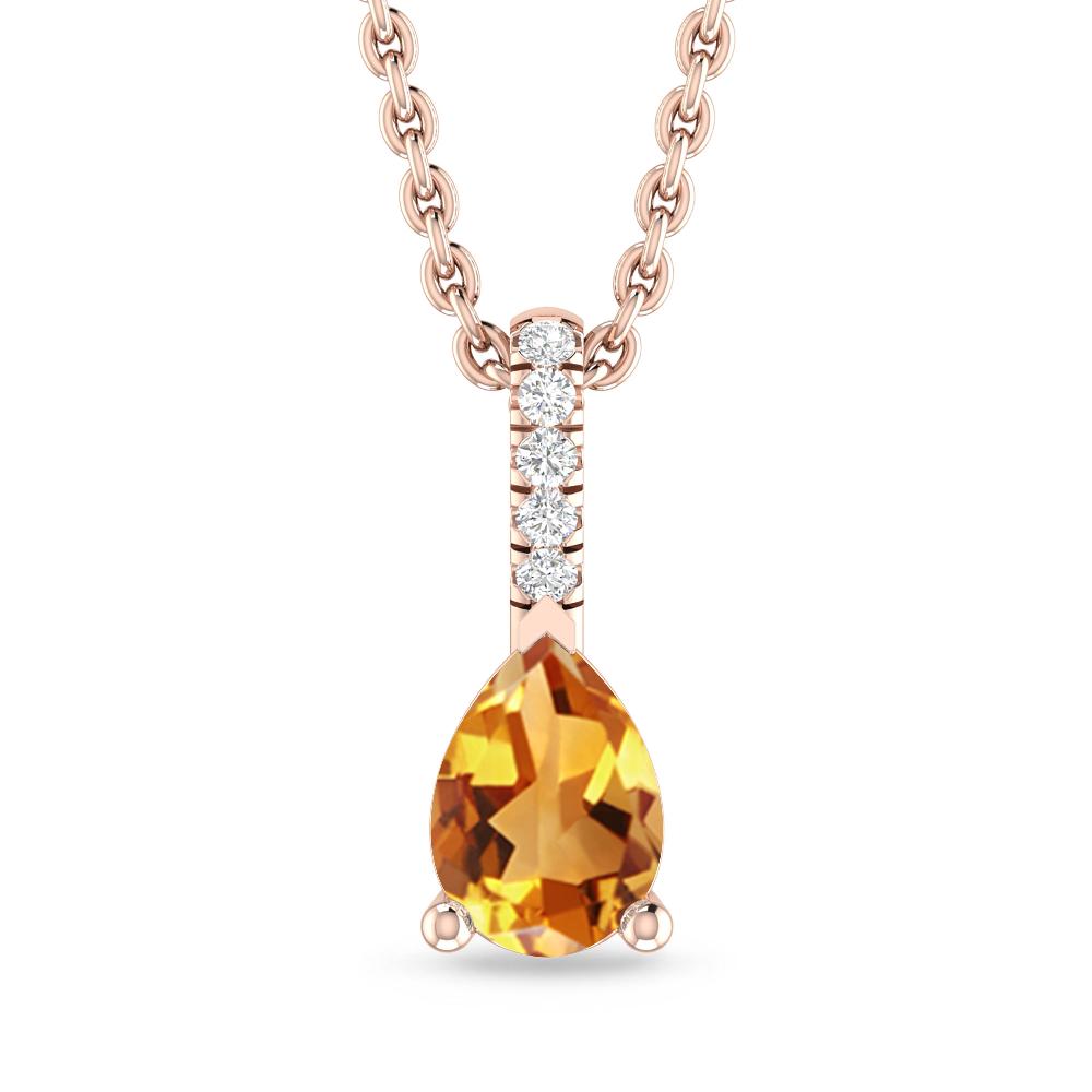 Rose Gold - Citrine