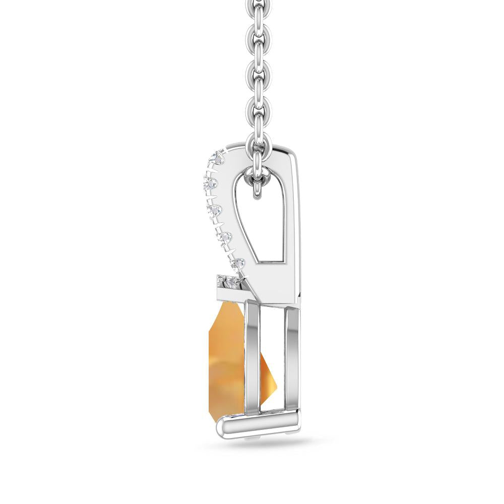 White Gold - Citrine