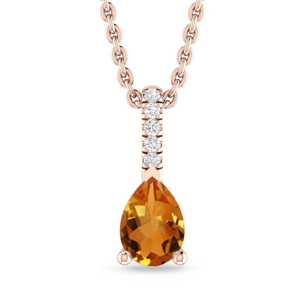 Rose Gold - Citrine