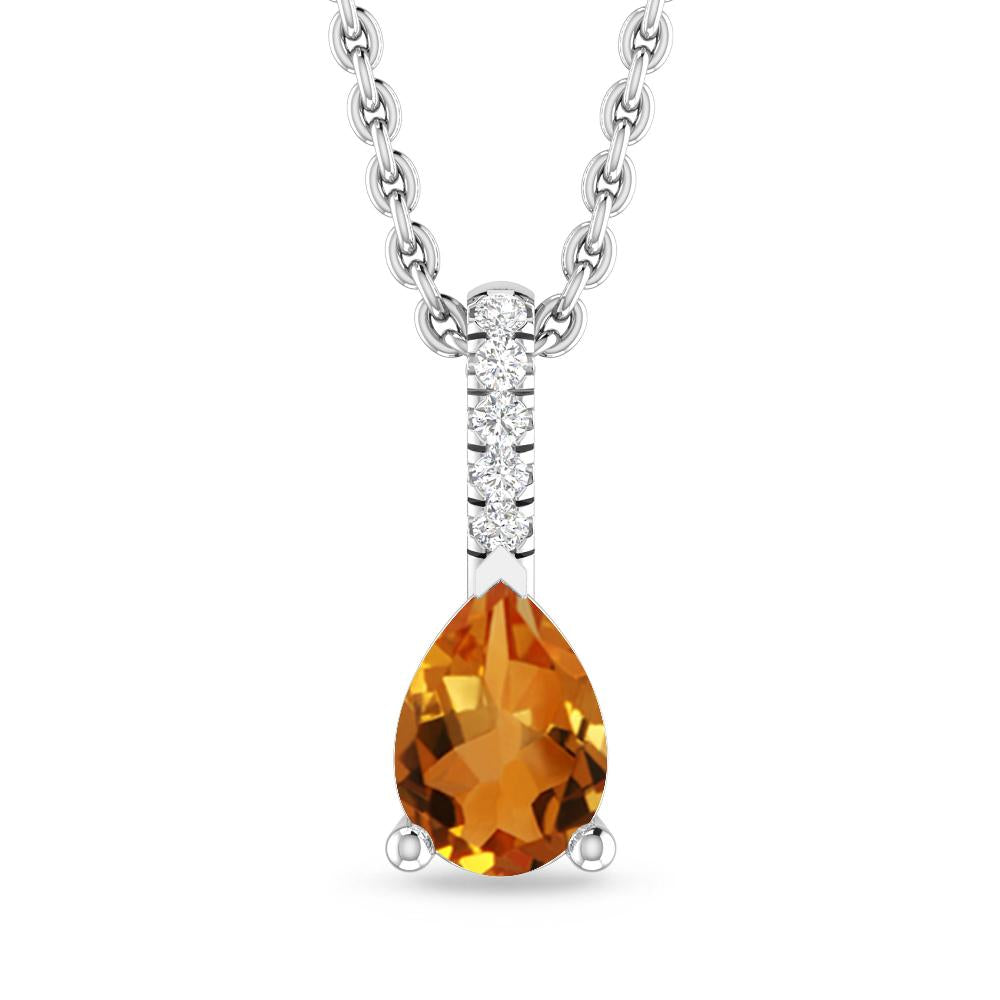 White Gold - Citrine