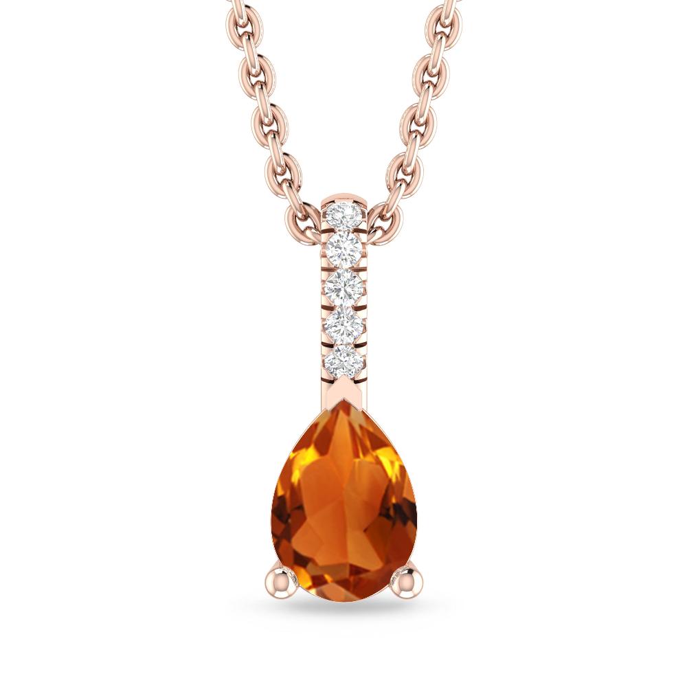 Rose Gold - Citrine