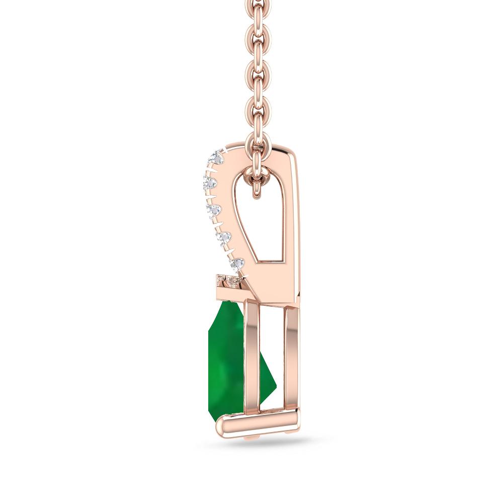 Rose Gold - Emerald