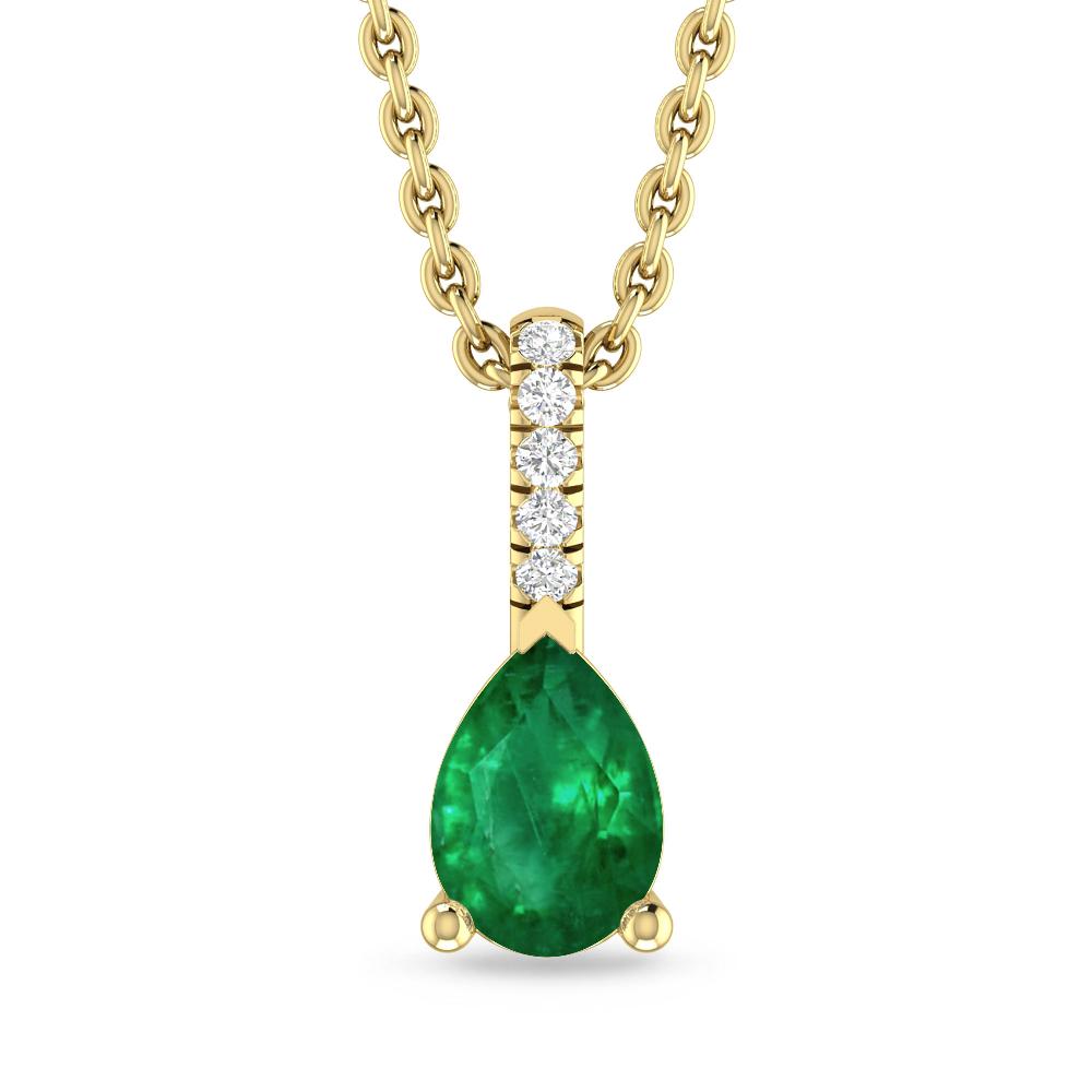 Yellow Gold - Emerald