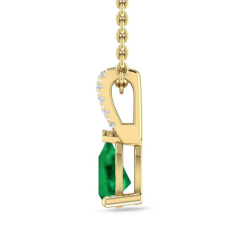 Yellow Gold - Emerald