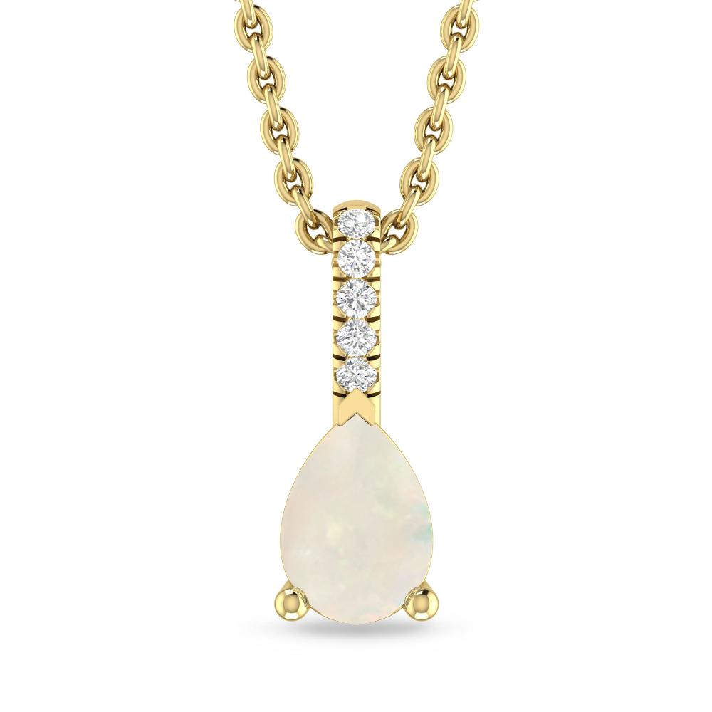 Yellow Gold - Opal