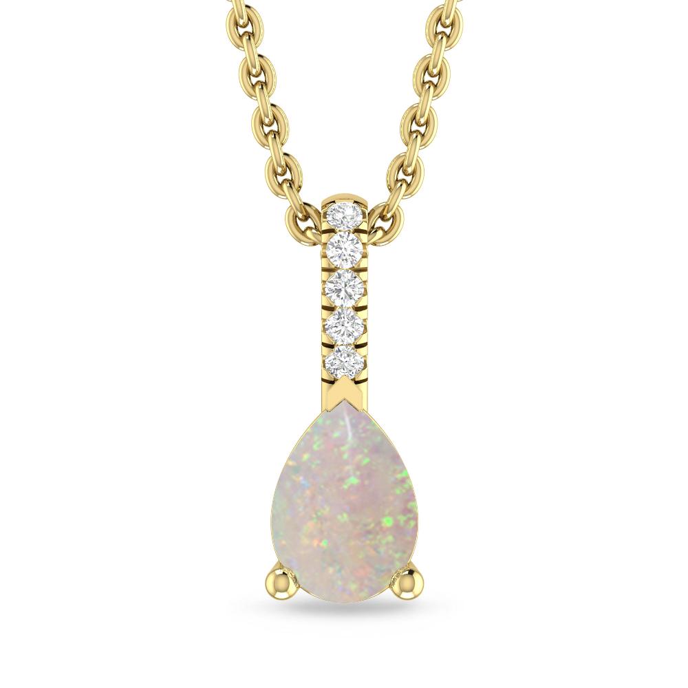 Yellow Gold - Opal