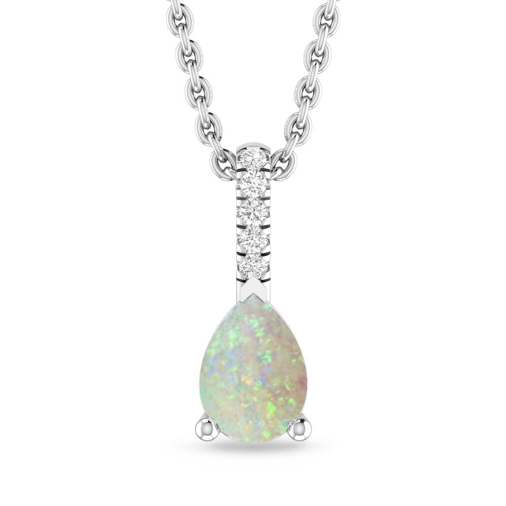 White Gold - Opal