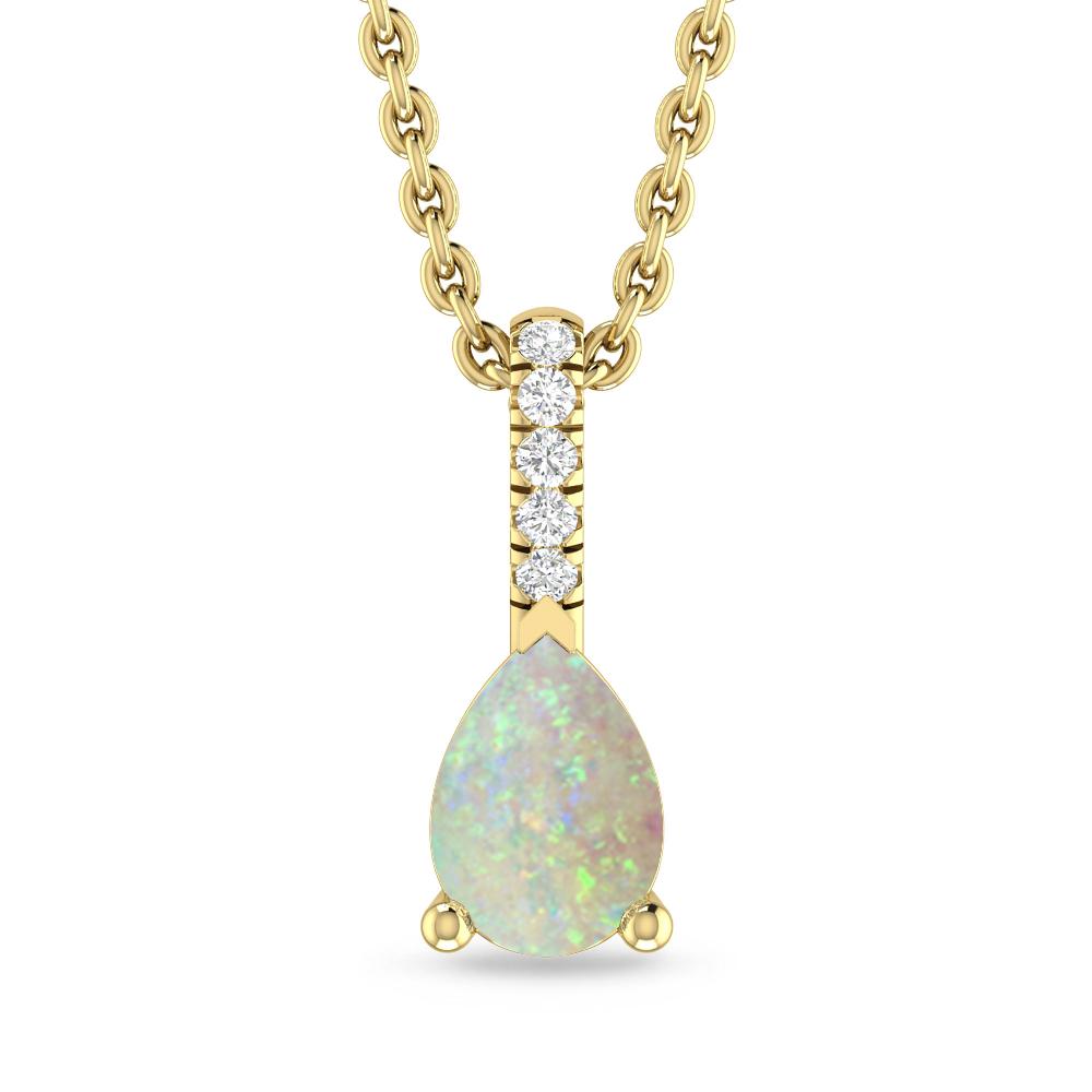 Yellow Gold - Opal