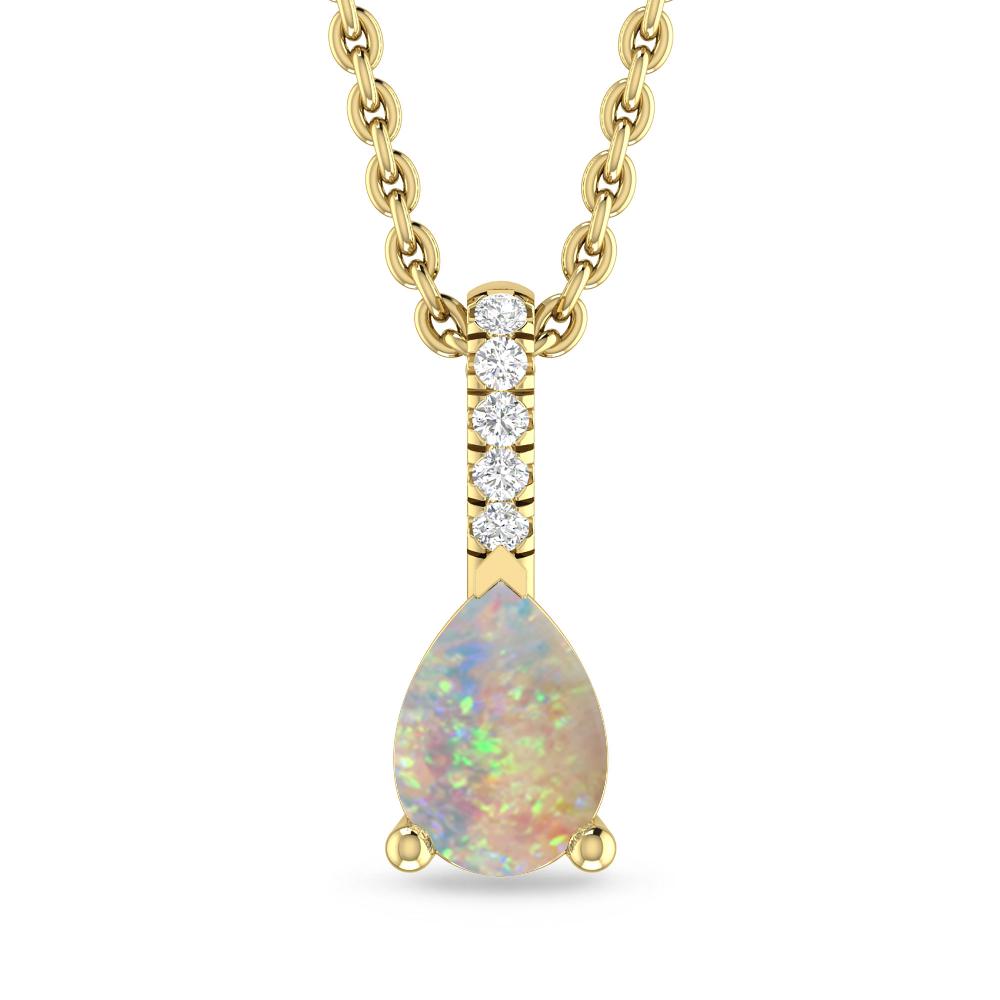 Yellow Gold - Opal