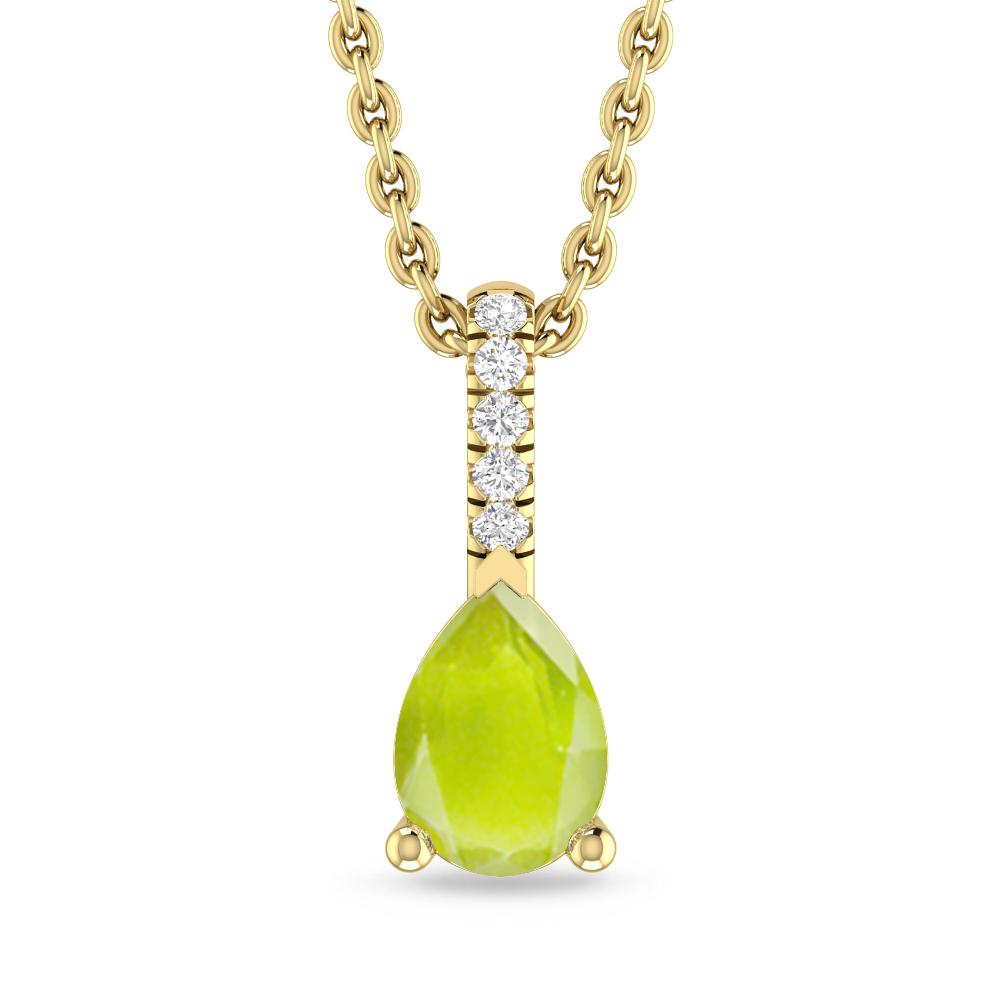 Yellow Gold - Peridot