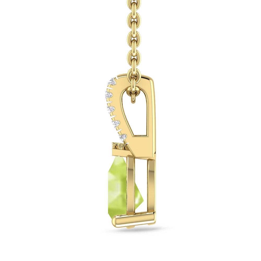 Yellow Gold - Peridot