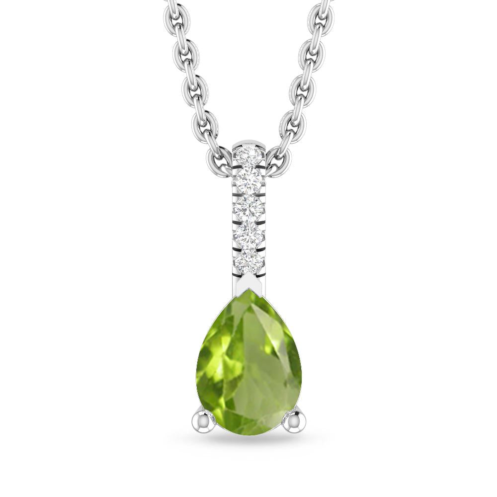 White Gold - Peridot