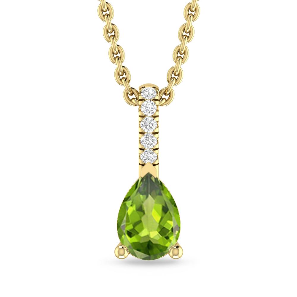 Yellow Gold - Peridot