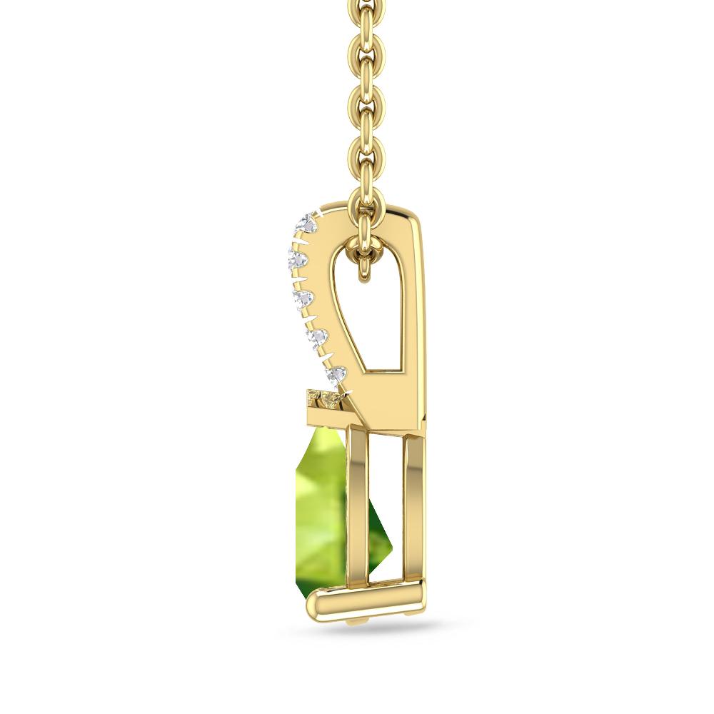 Yellow Gold - Peridot