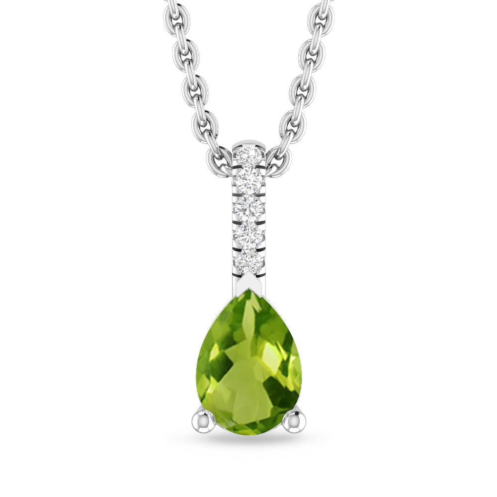 White Gold - Peridot