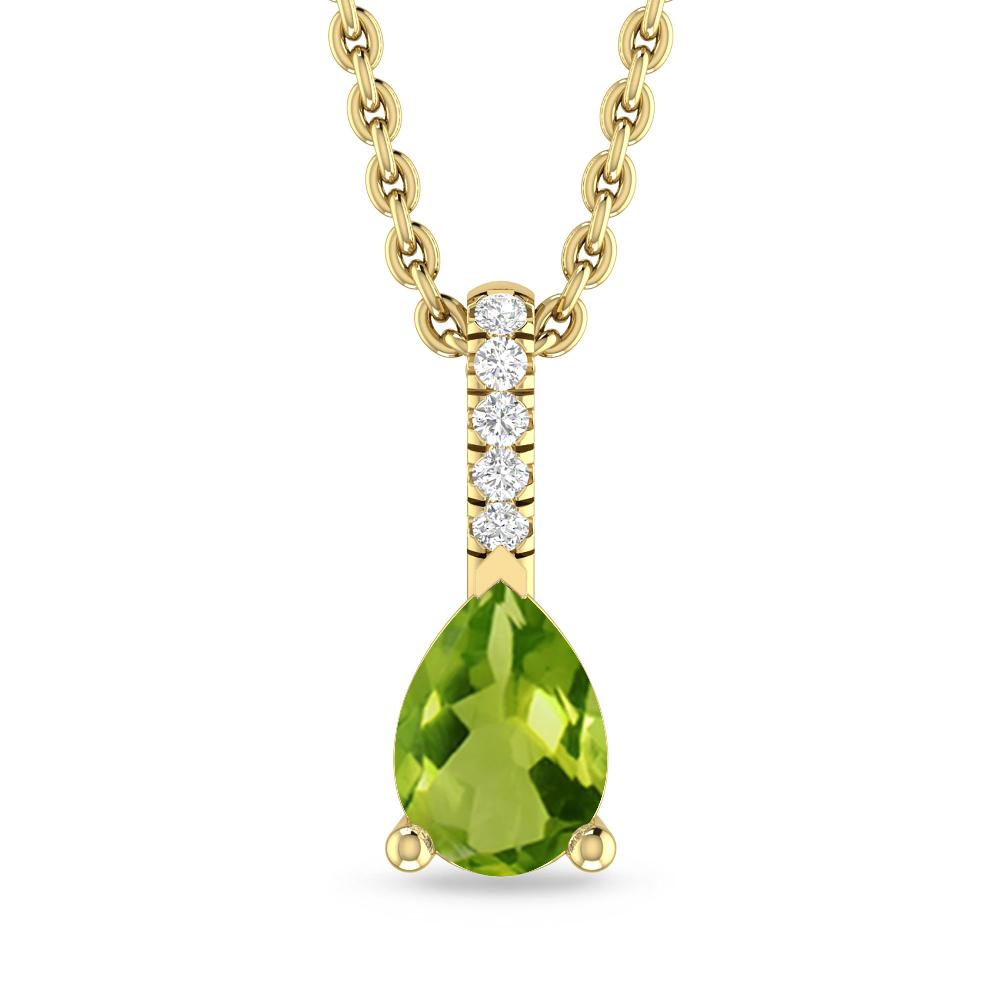 Yellow Gold - Peridot