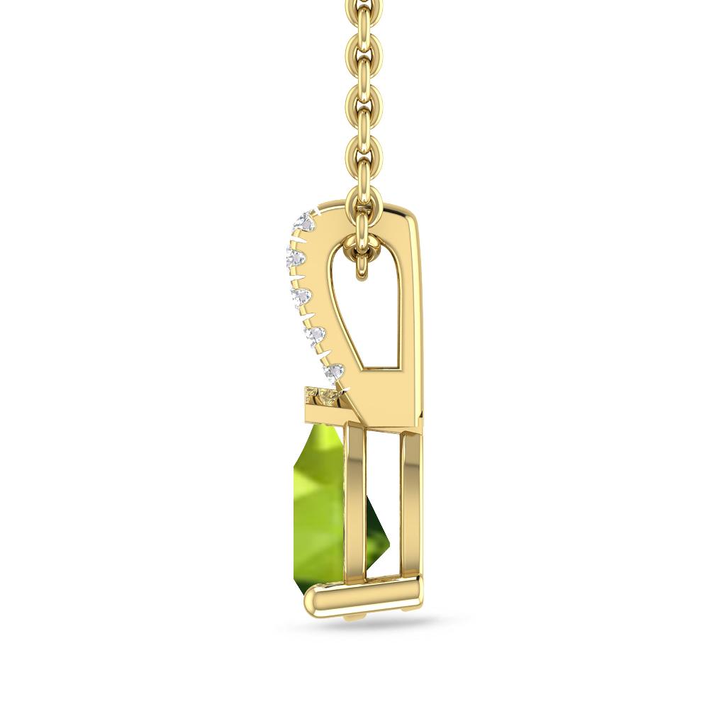 Yellow Gold - Peridot