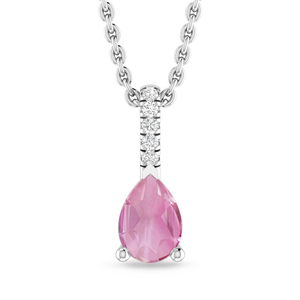 White Gold - Pink Tourmaline