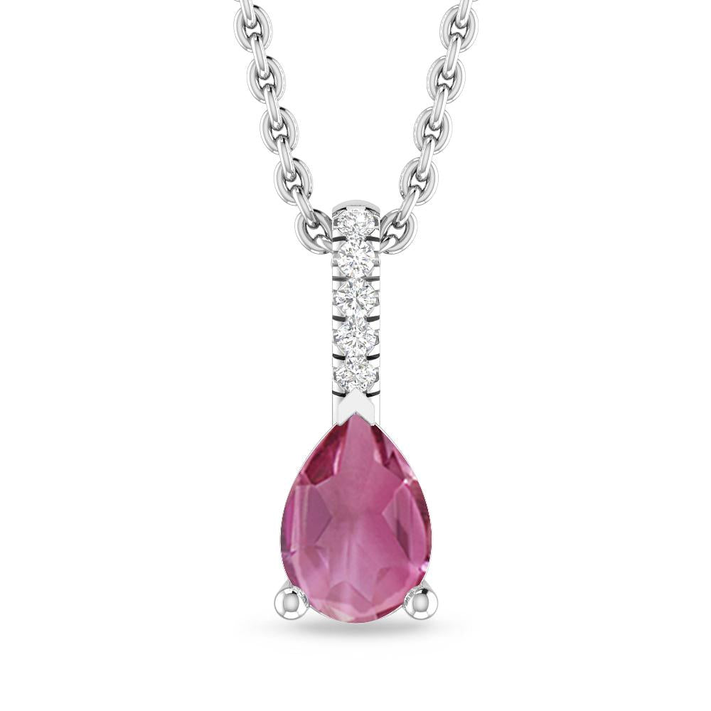 White Gold - Pink Tourmaline