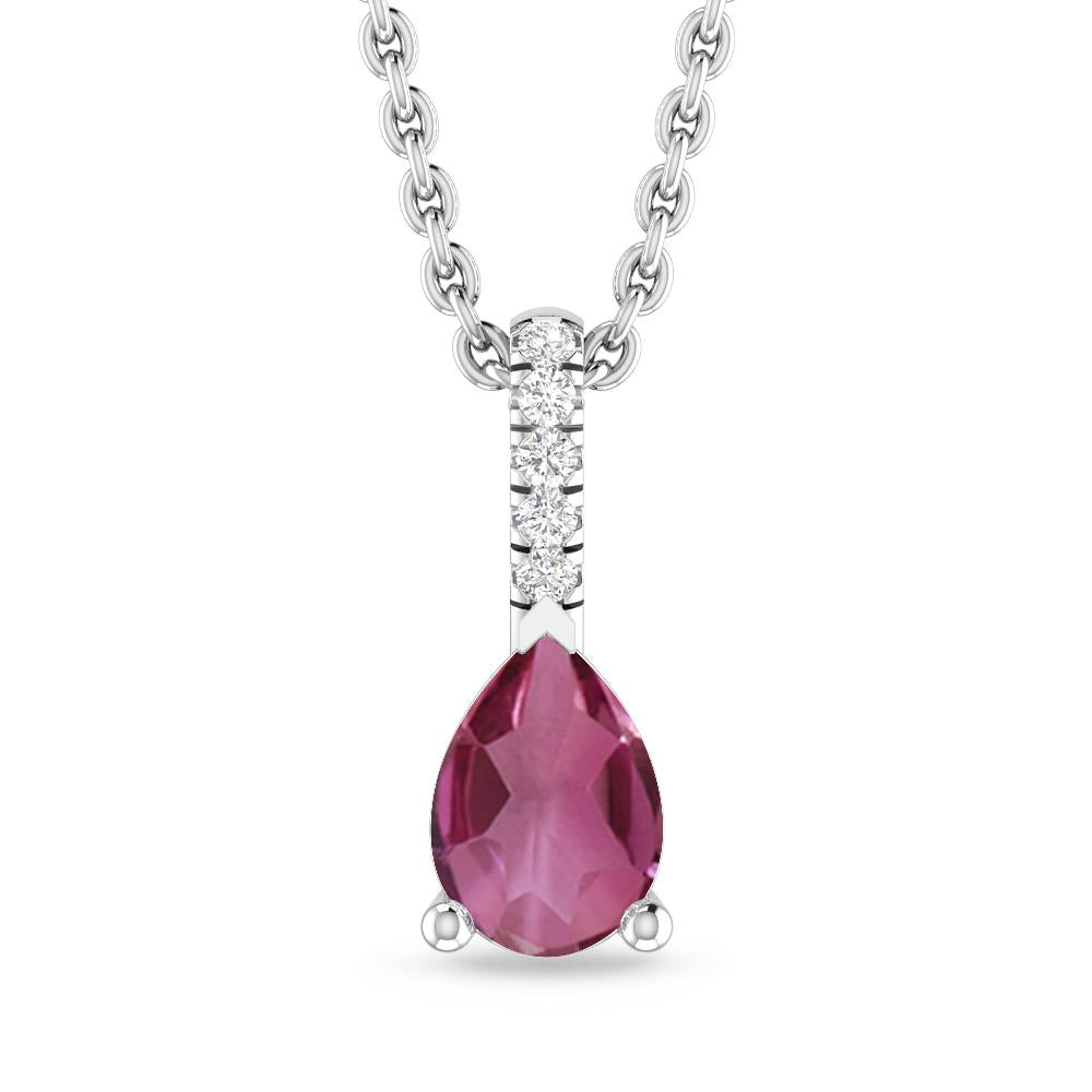 White Gold - Pink Tourmaline