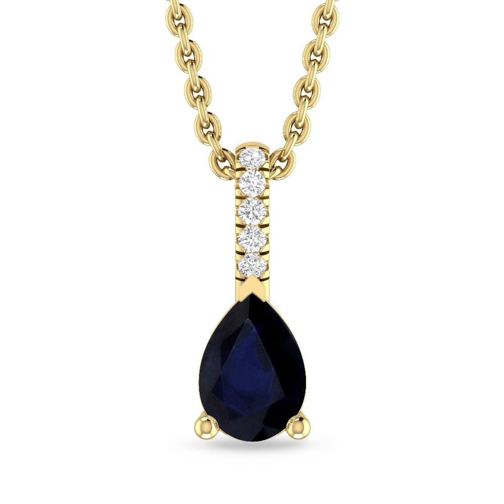 Yellow Gold - Sapphire