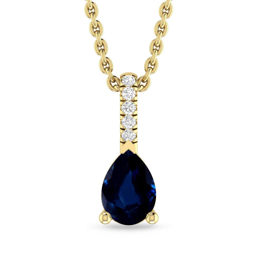 Yellow Gold - Sapphire