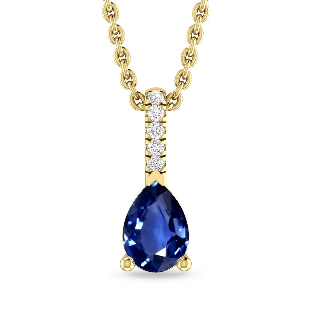 Yellow Gold - Sapphire