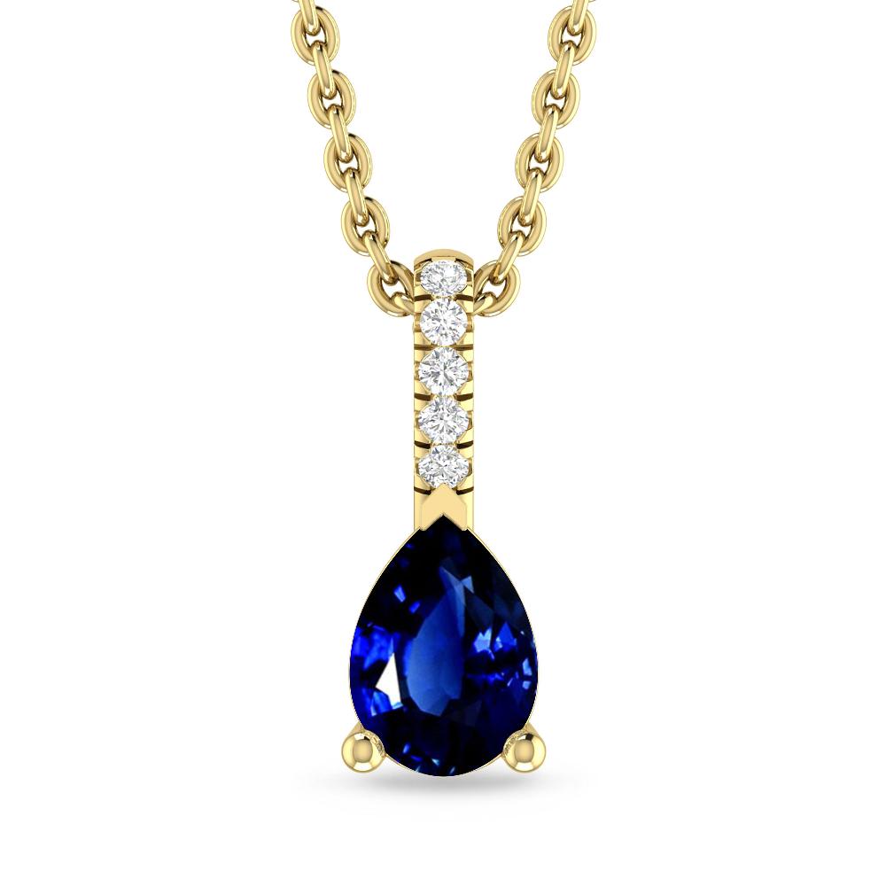 Yellow Gold - Sapphire