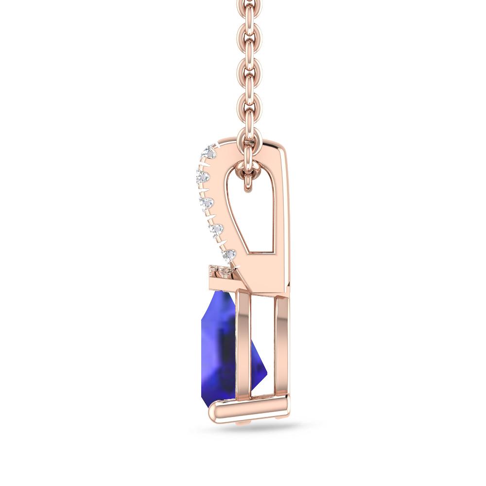 Rose Gold - Tanzanite