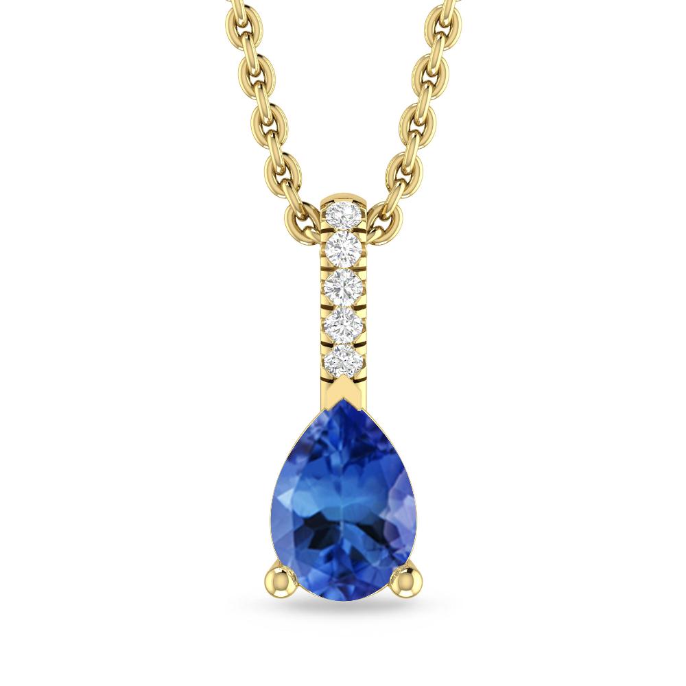 Yellow Gold - Tanzanite