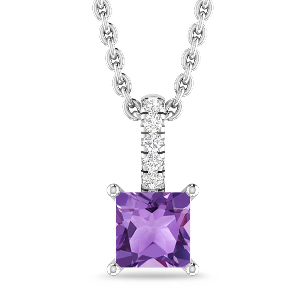 White Gold - Amethyst