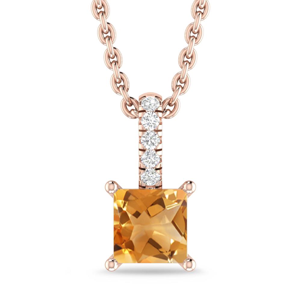 Rose Gold - Citrine