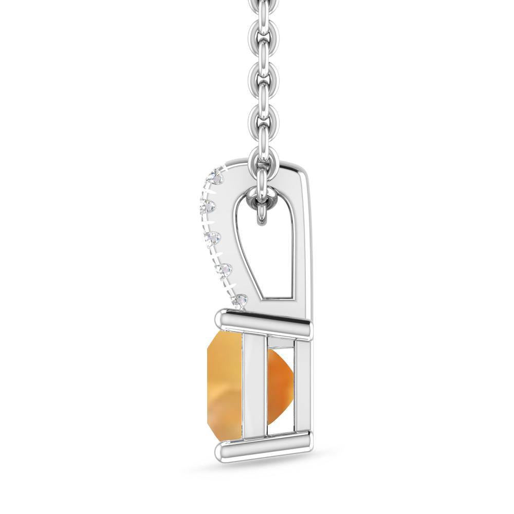 White Gold - Citrine