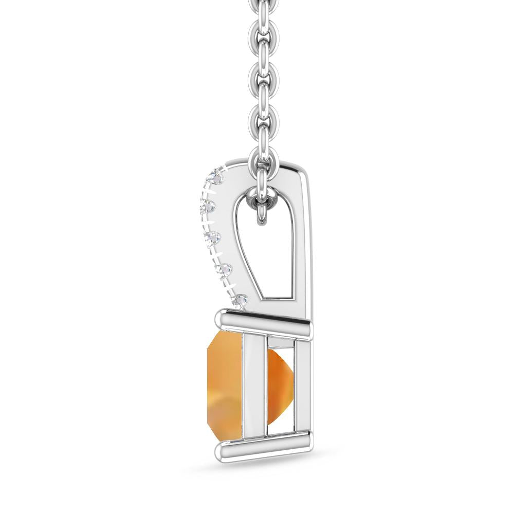 White Gold - Citrine