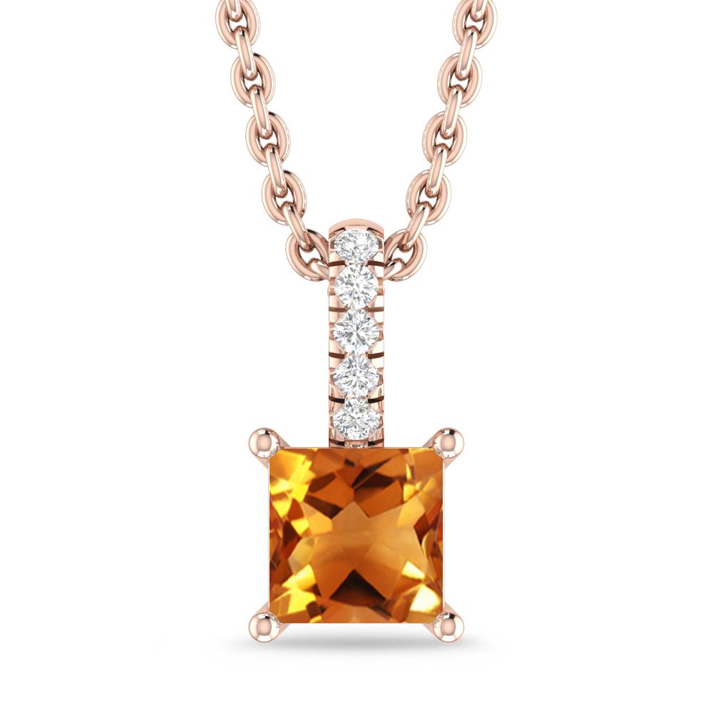 Rose Gold - Citrine