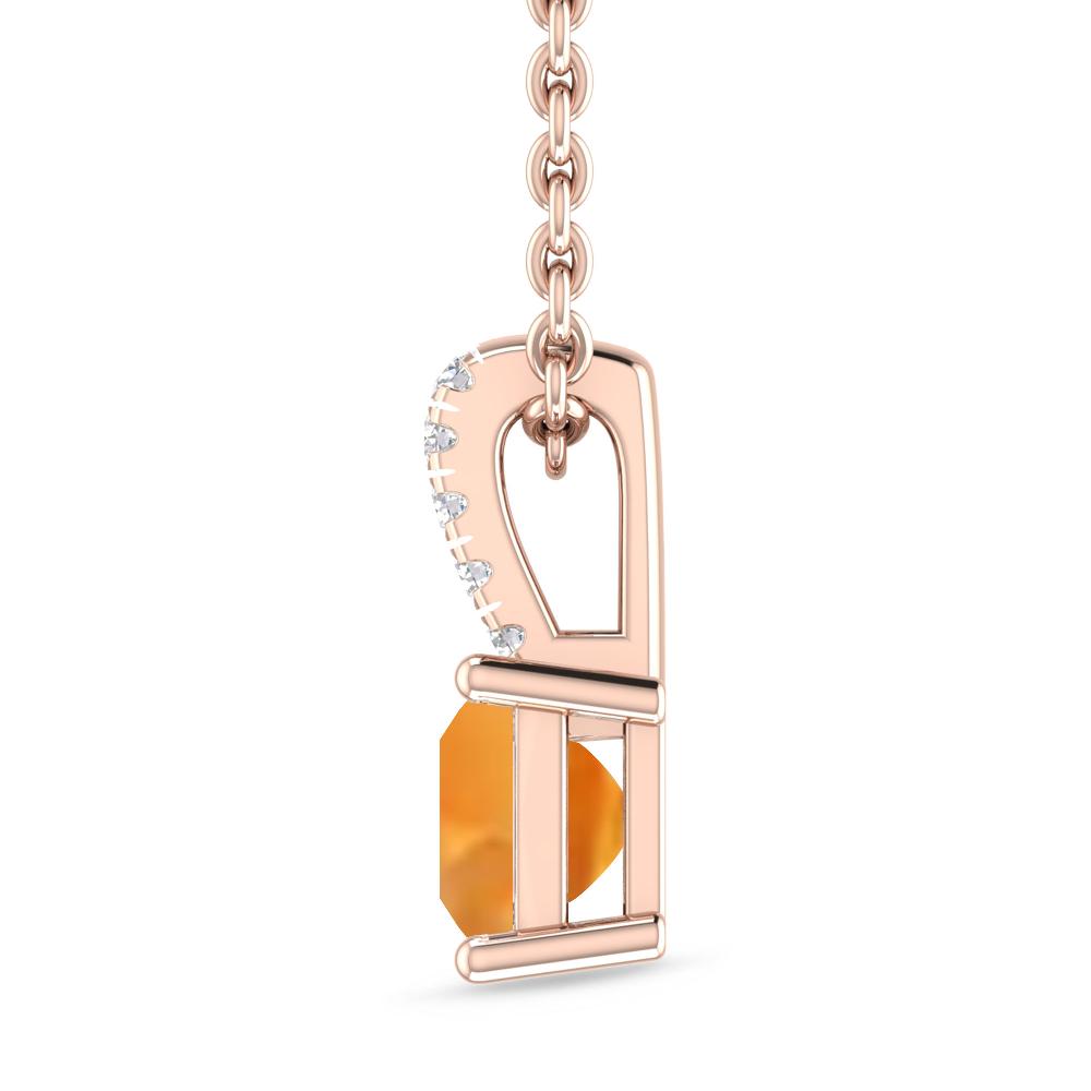 Rose Gold - Citrine