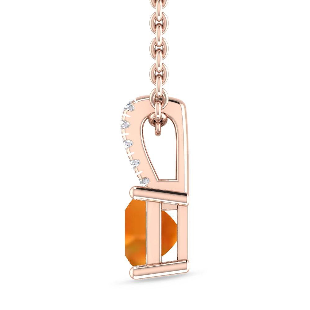 Rose Gold - Citrine