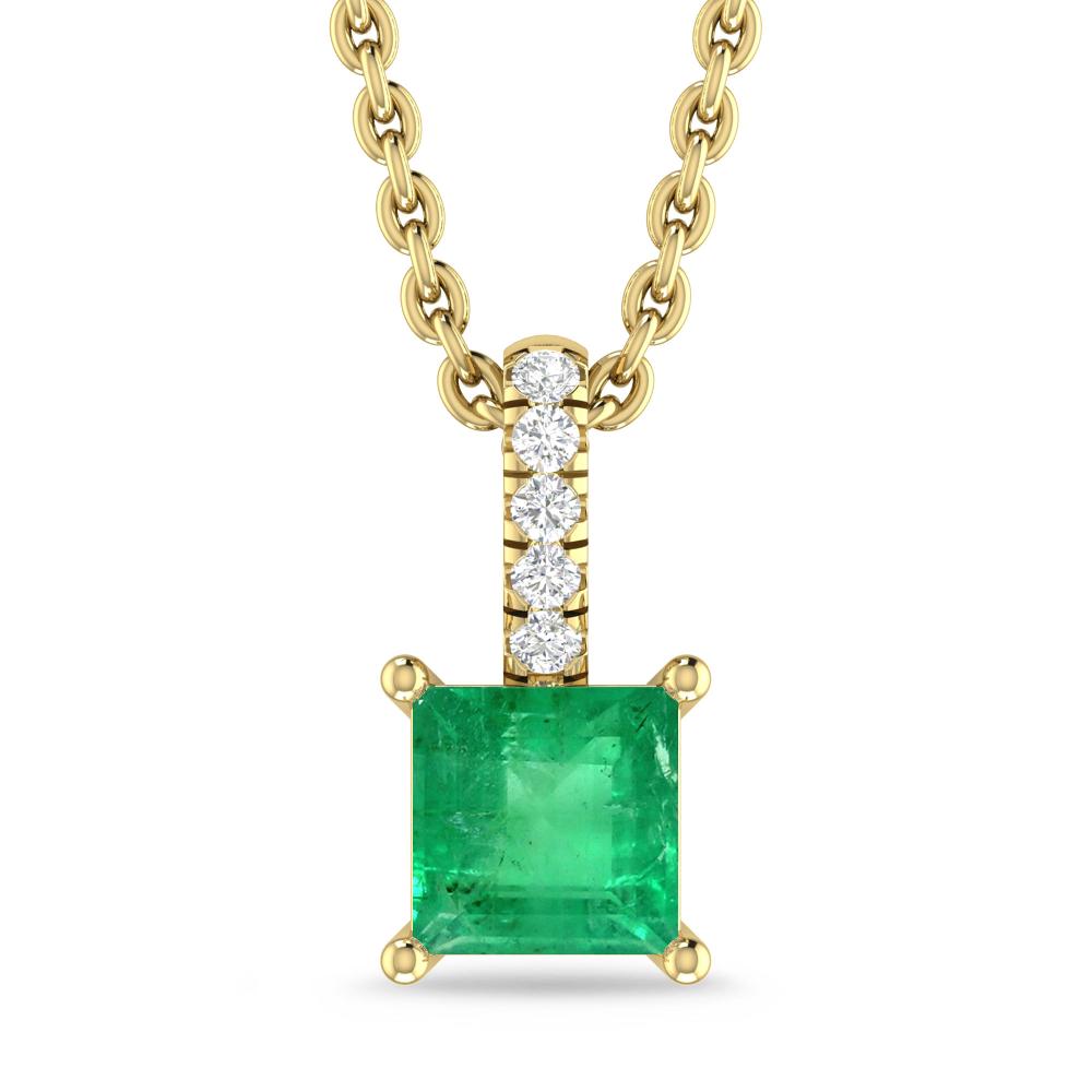 Yellow Gold - Emerald