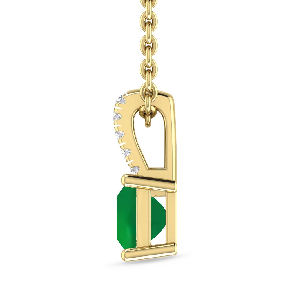 Yellow Gold - Emerald