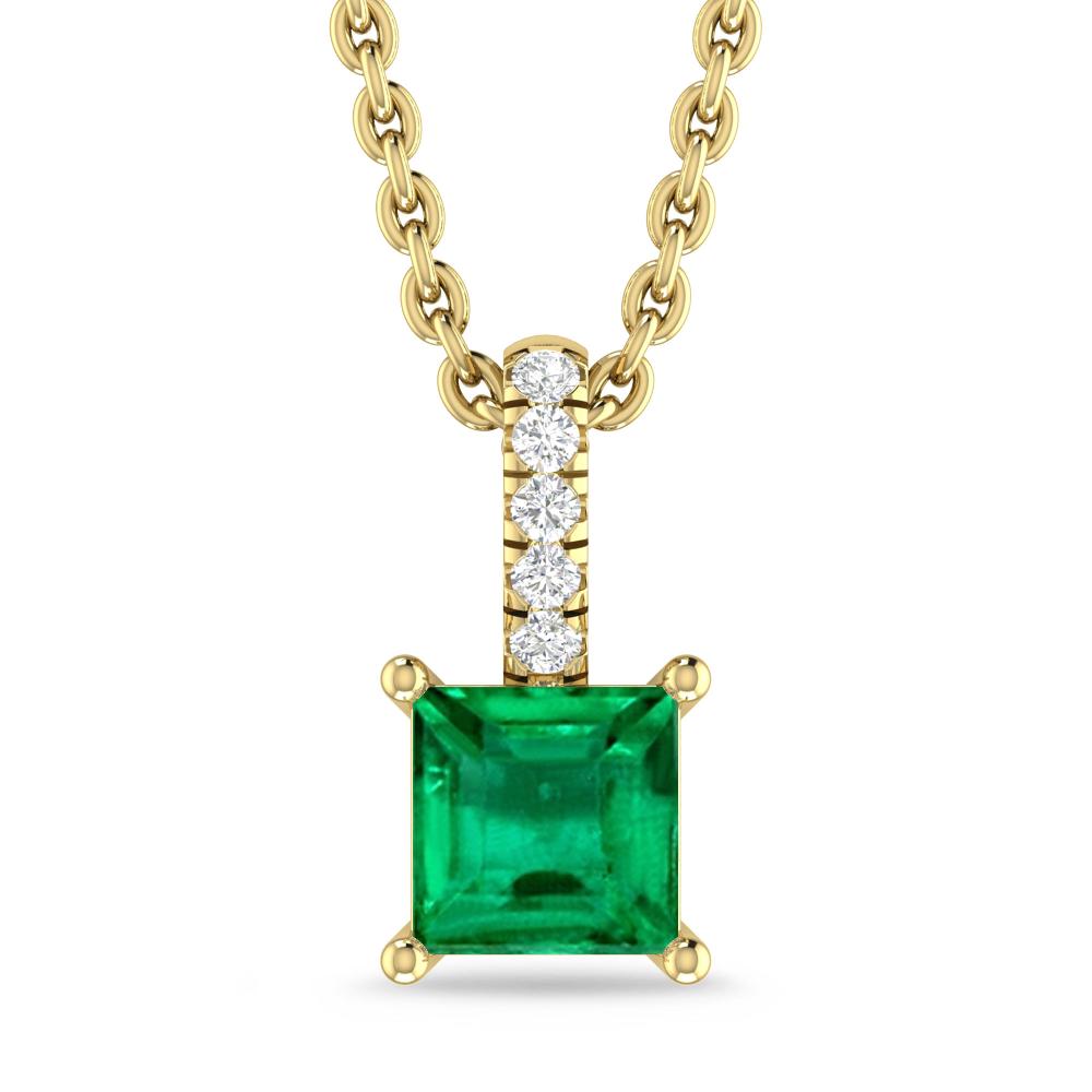 Yellow Gold - Emerald