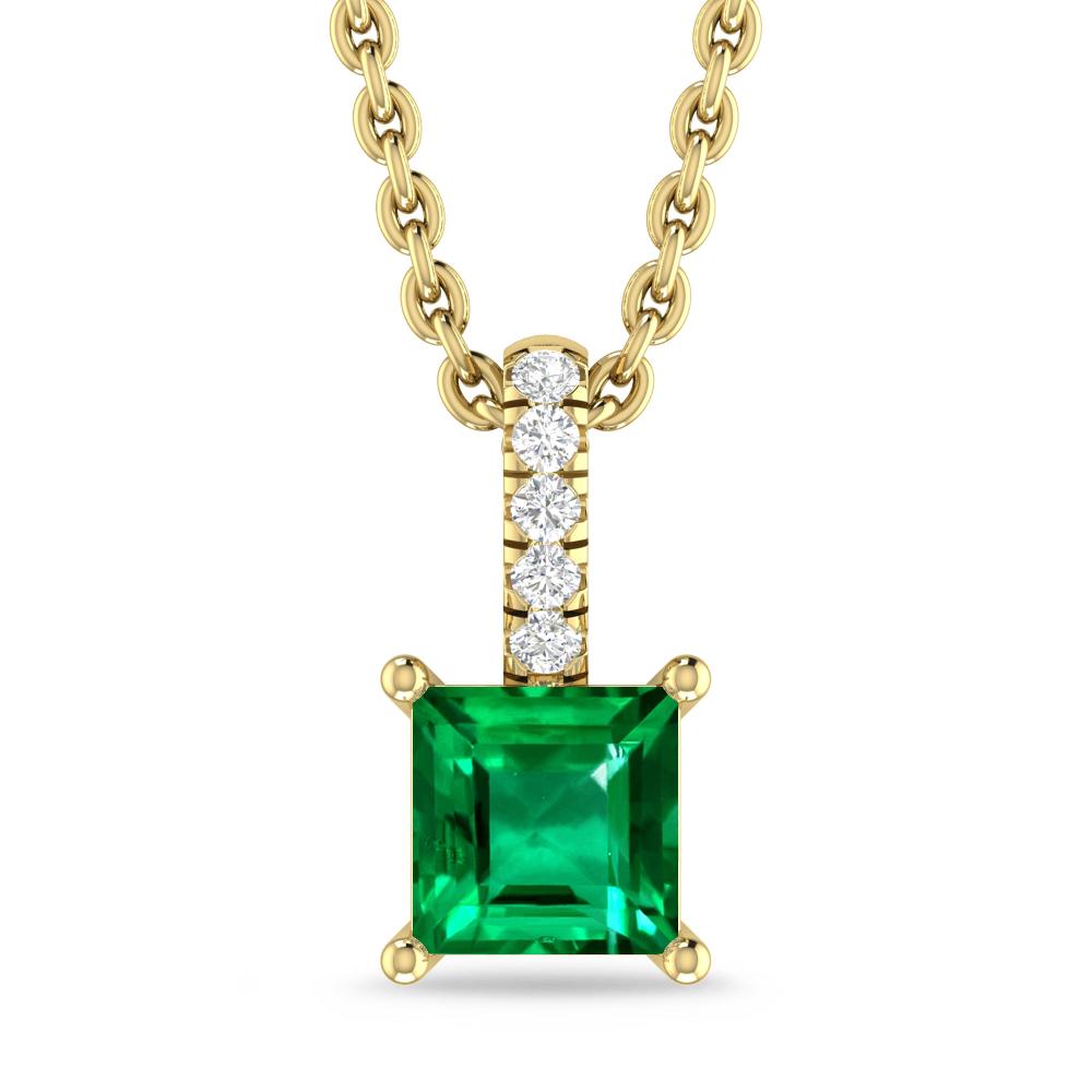 Yellow Gold - Emerald