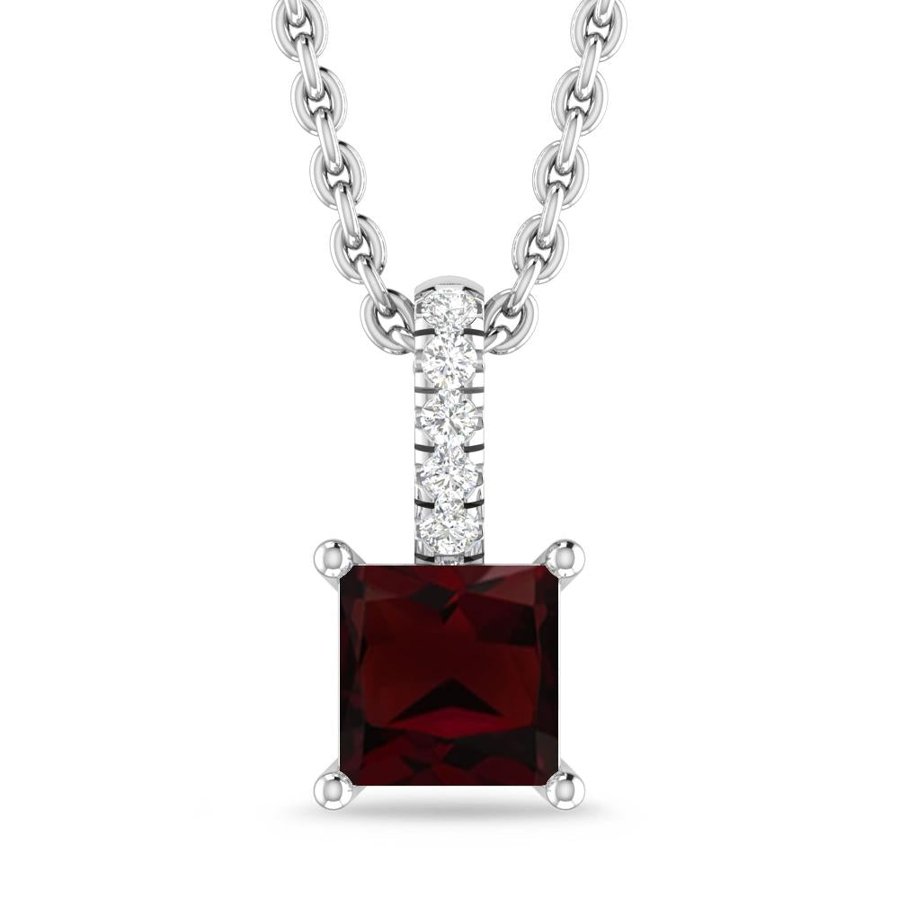 White Gold - Garnet